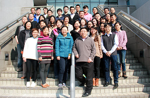 Professor Aimin Xu and his research associates