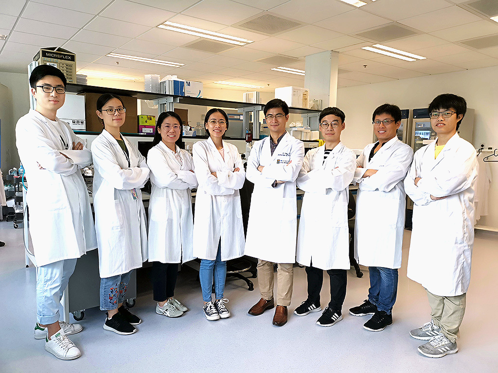 Dr. W.P. Wang and his research associates